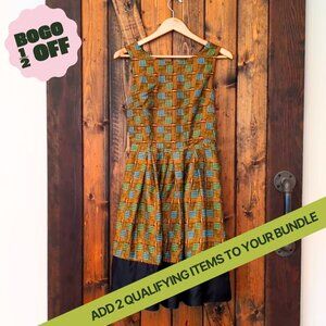 Anthropologie Girls From Savoy Kakum Silk Dress Size 6 EUC